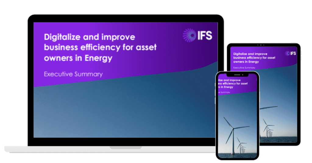 Digitalize and Improve Business Efficiency for Asset Owners in Energy