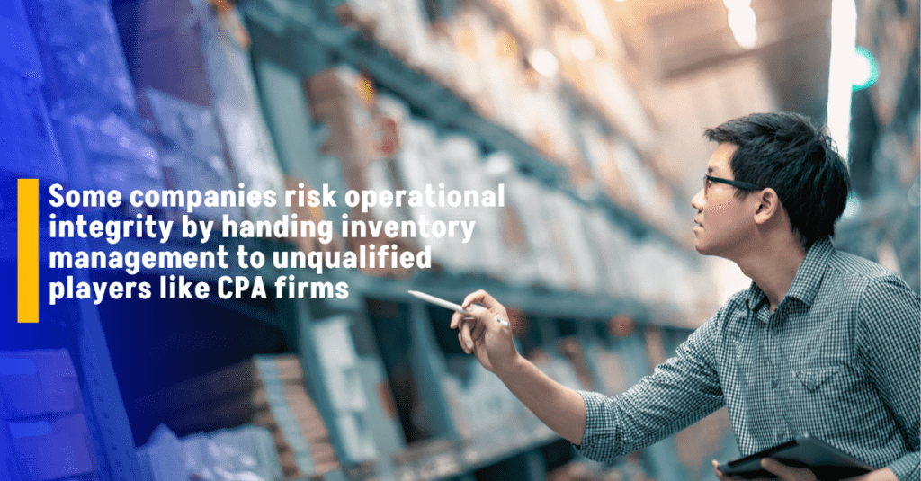 The High Stakes of Amateur Inventory Counts A Call to Action for Professional Integrity