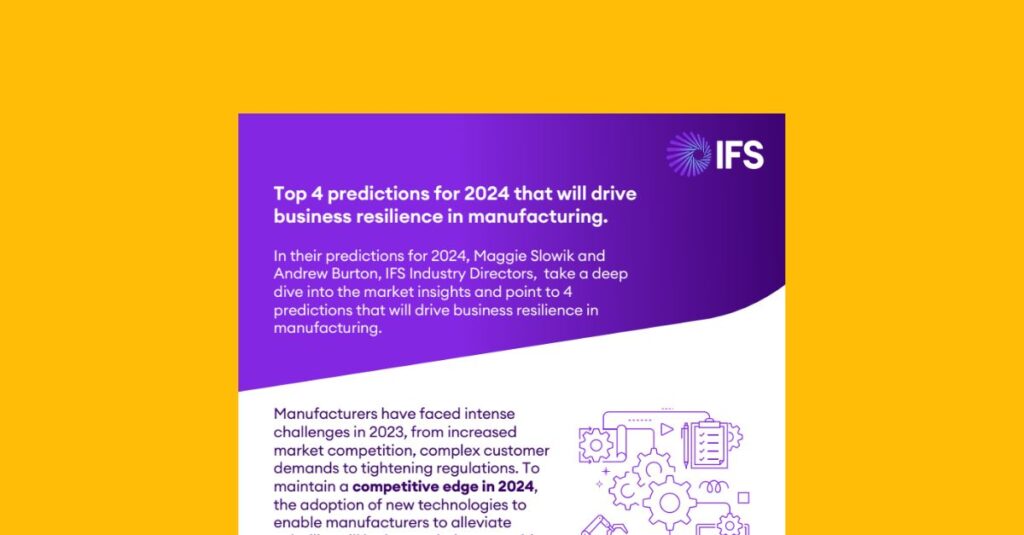 4 Key Trends Shaping Manufacturing This Year